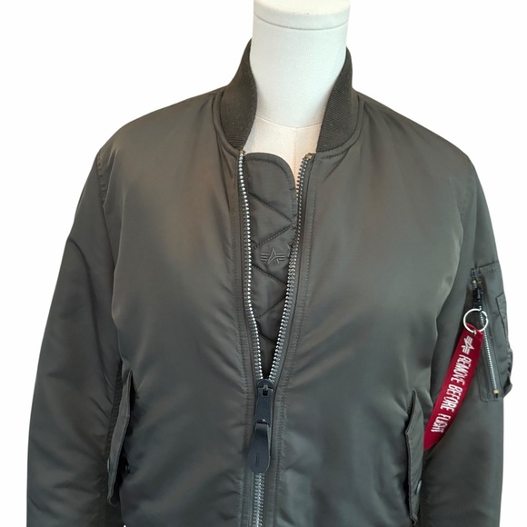 Alpha Industries | Reversible MA-1 Bomber Jacket | Women's Small - Picture 3 of 16